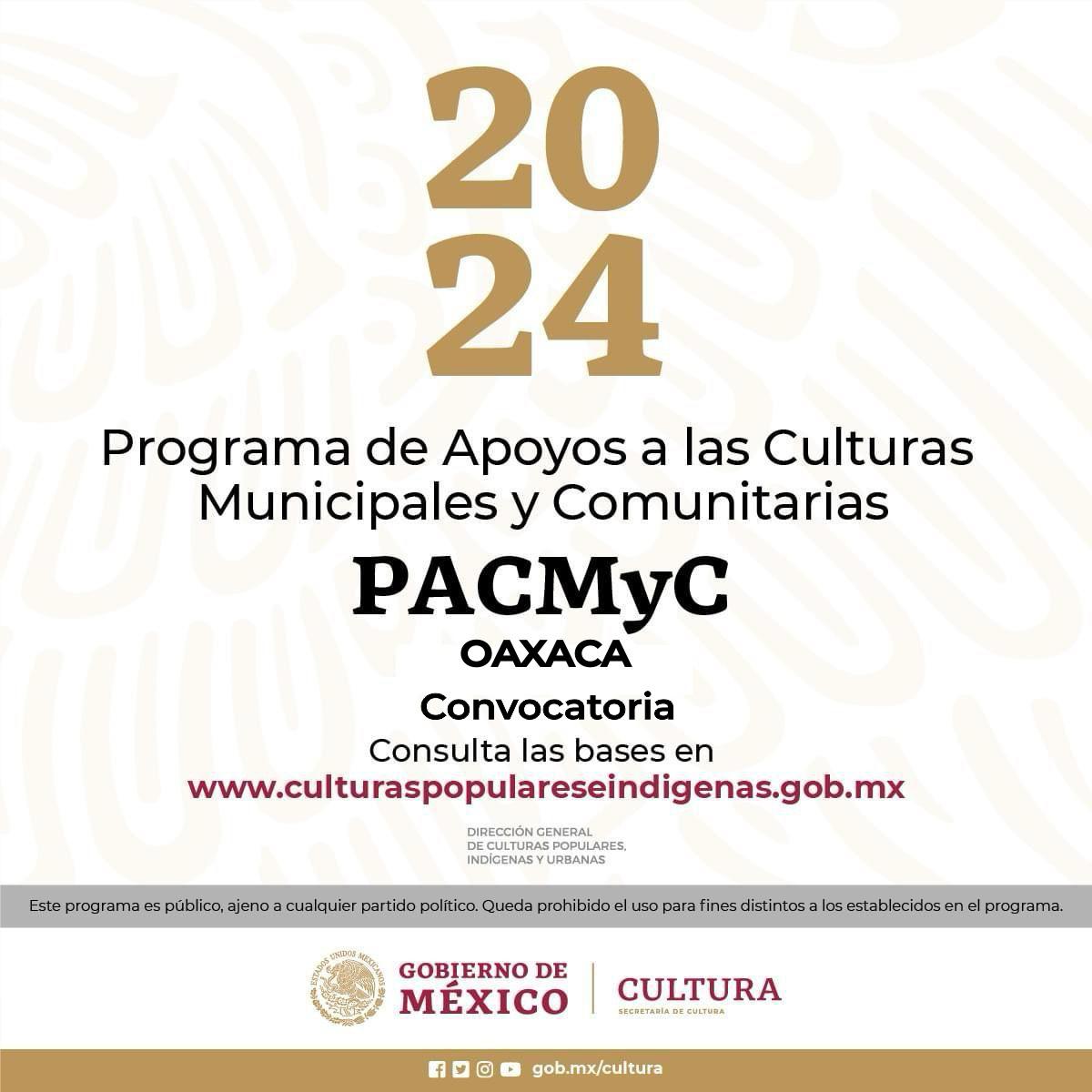 Lanzan convocatoria del Programa de Apoyo a las Culturas Municipales y ...