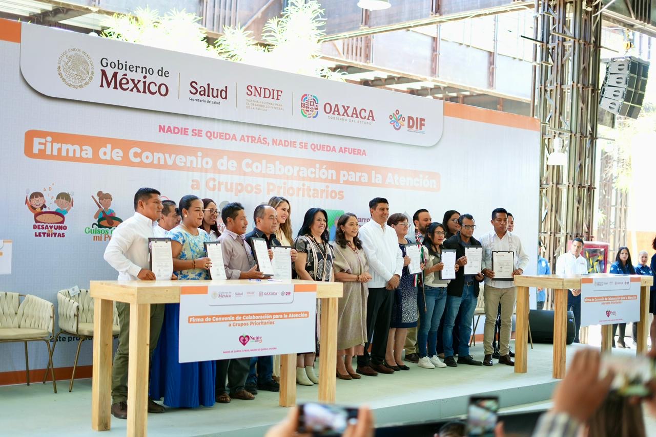 🏽*FORTALECE OAXACA ATENCIÓN A GRUPOS PRIORITARIOS CON FIRMA DE CONVENIO ...